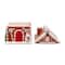 9.5" Ceramic LED Lit Gingerbread House Cookie Jar